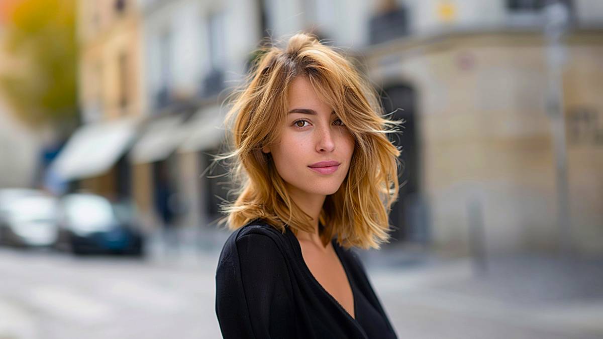 Elegant Shoulder-Length Haircuts for Women Over 30